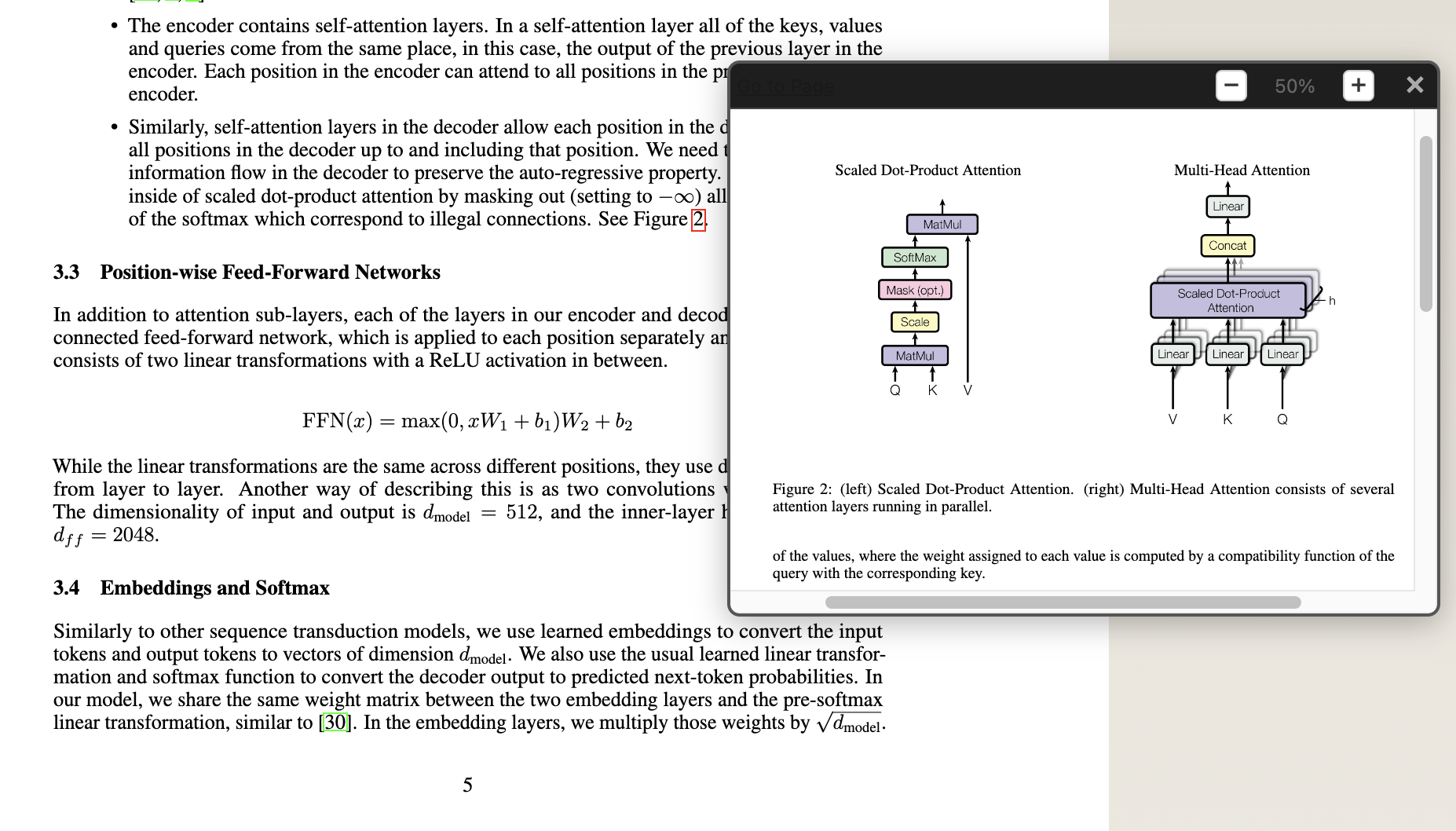 Wavely figure popup shown next to a PDF page